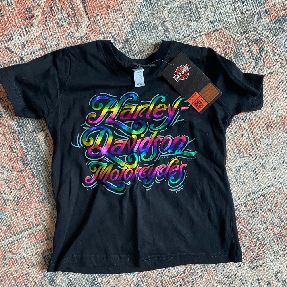 Harley-Davidson Kids Black Graphic T-Shirt